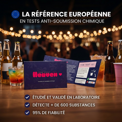 Ton test anti-drogue pour boisson - Heaven